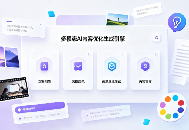 滑县AI智能内容优化创新 多模态生成技术丰富数字内容创作生态